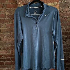 Nike dri-fit quarter zip - barely worn!